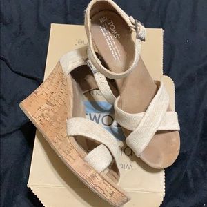 Toms Sierra Espadrille Wedge Sandals Women’s